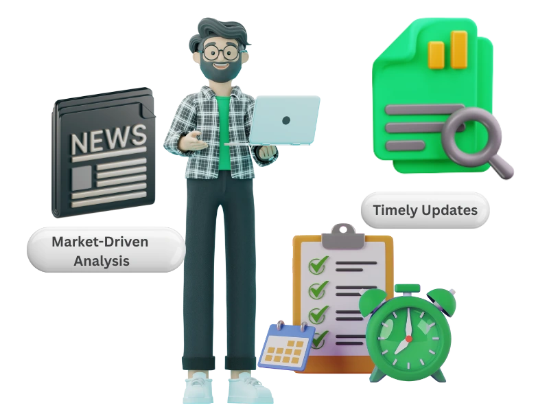An advisor explaining market-driven analysis and timely updates, representing expert guidance on Nifty futures tips.